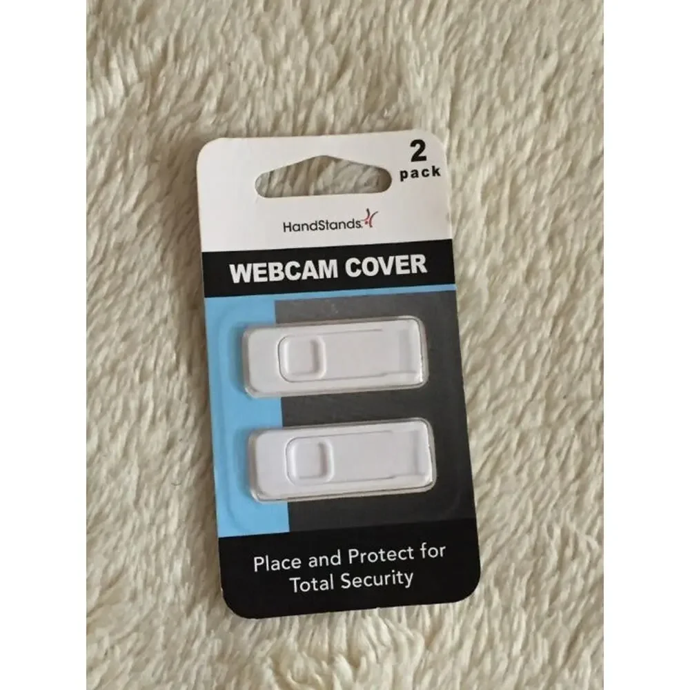 Handstands Webcam Cover 2pk - White